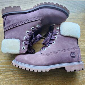Timberland 6in premium boot women’s. Purple. Waterproof.